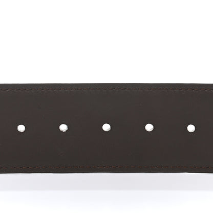 Hermes Box 32mm Constance H Belt 100 Black Chocolate 3 of 8