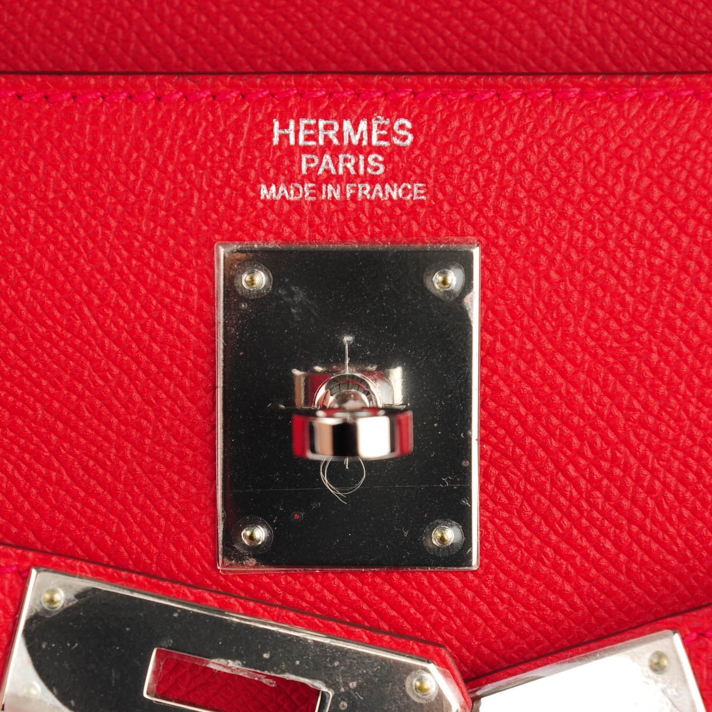 Epsom Kelly Sellier 32 Rouge Casaque