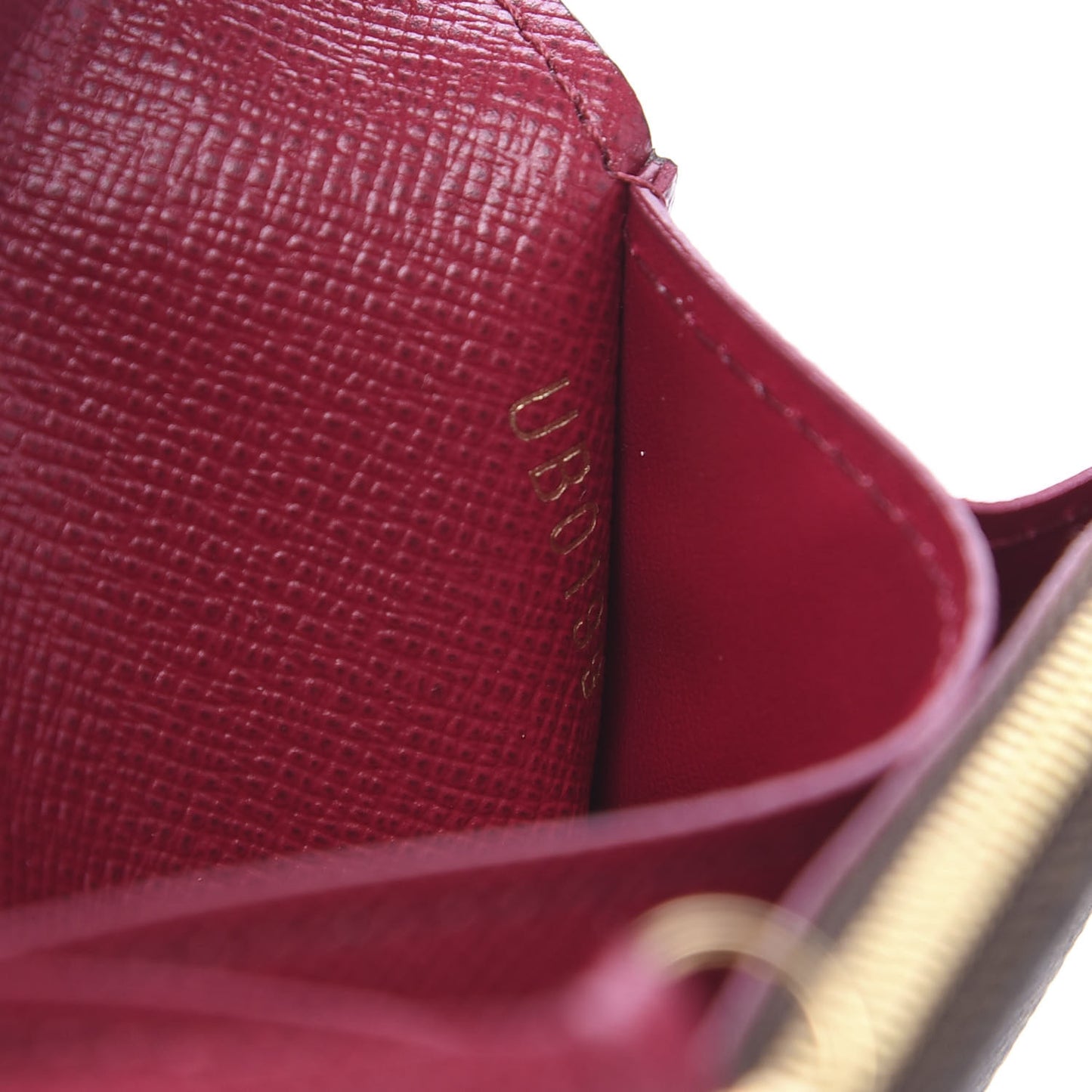 Monogram Rosalie Coin Purse Fuchsia