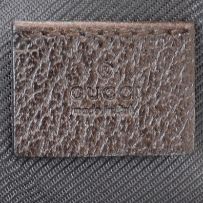 Gucci Monogram Calfskin Large Balthus Cosmetic Pouch Beige Ebony Cocoa 6 of 9