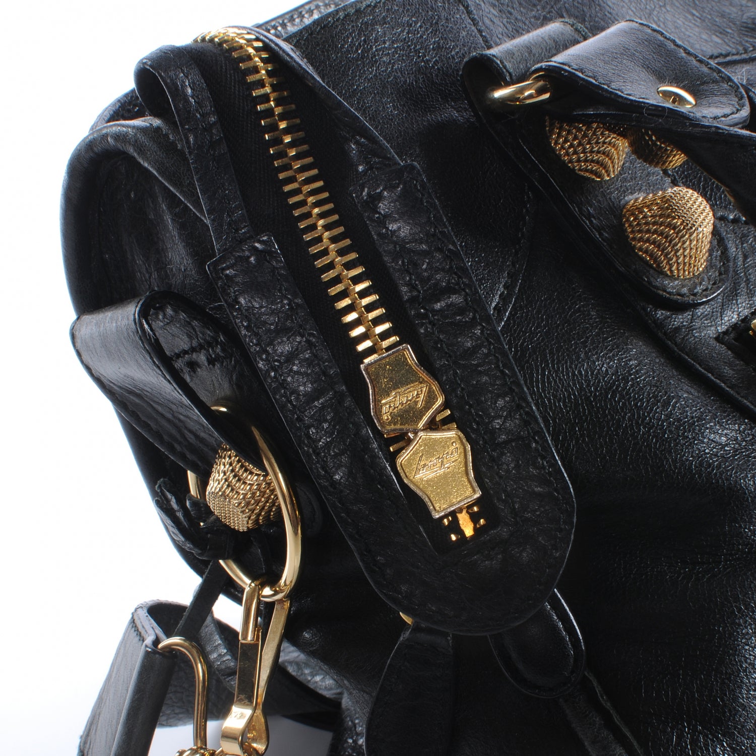 Balenciaga Agneau Giant 21 Gold Hardware City Black 6 of 10