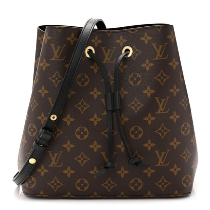 Louis Vuitton Monogram Neonoe MM Black 1 of 10