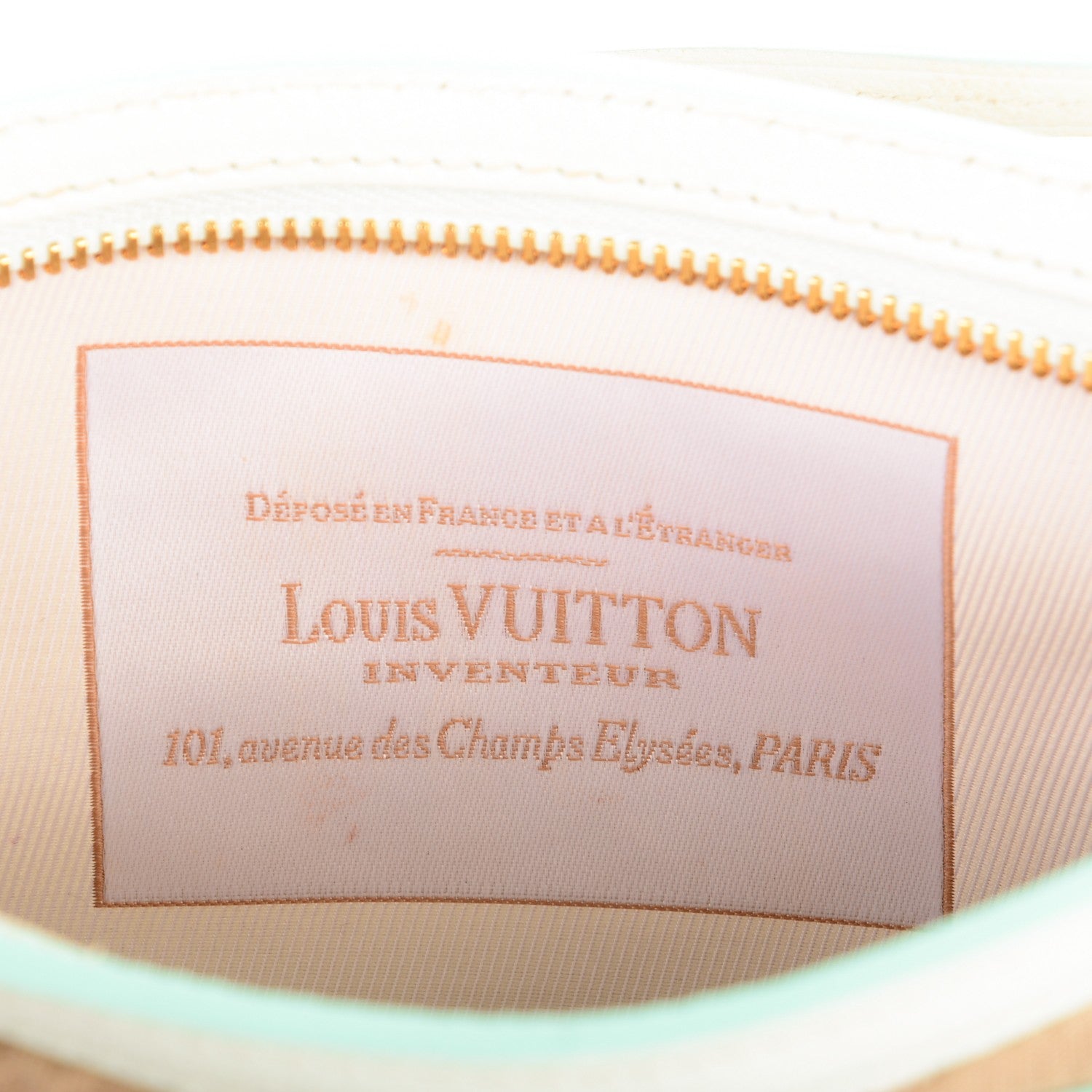 Louis Vuitton Monogram Sabbia Pochette Accessories Vert 7 of 8