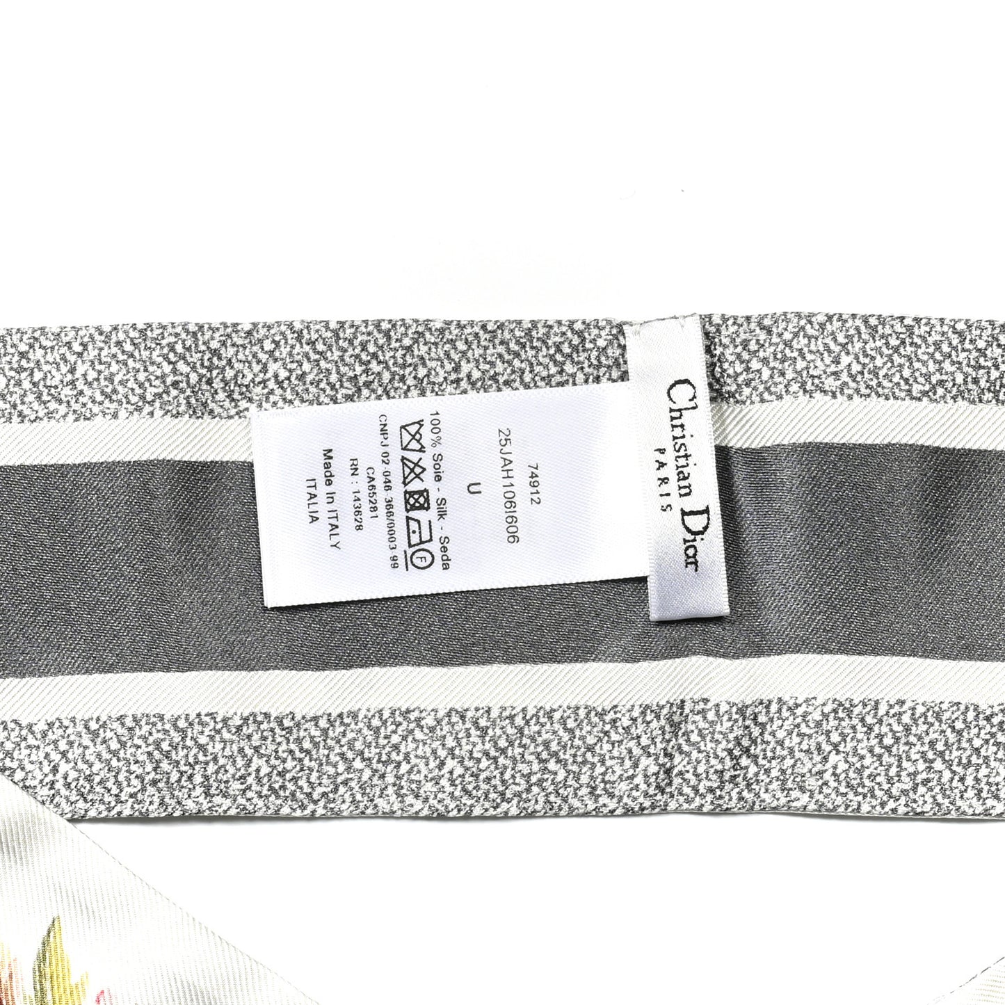 Silk Floral Mitzah Scarf Multicolor