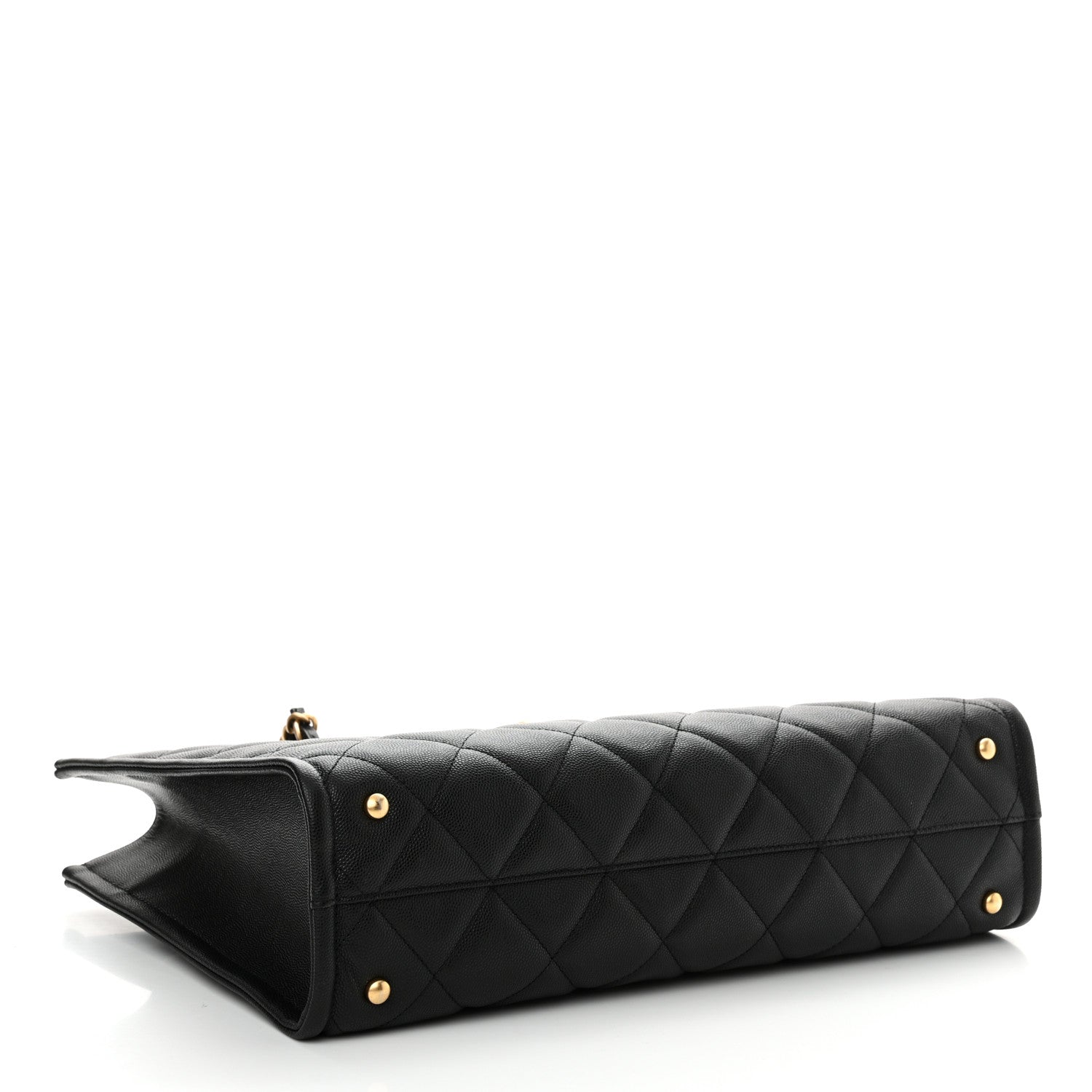 Chanel Caviar Quilted Large Shopping Tote Black 4 of 9