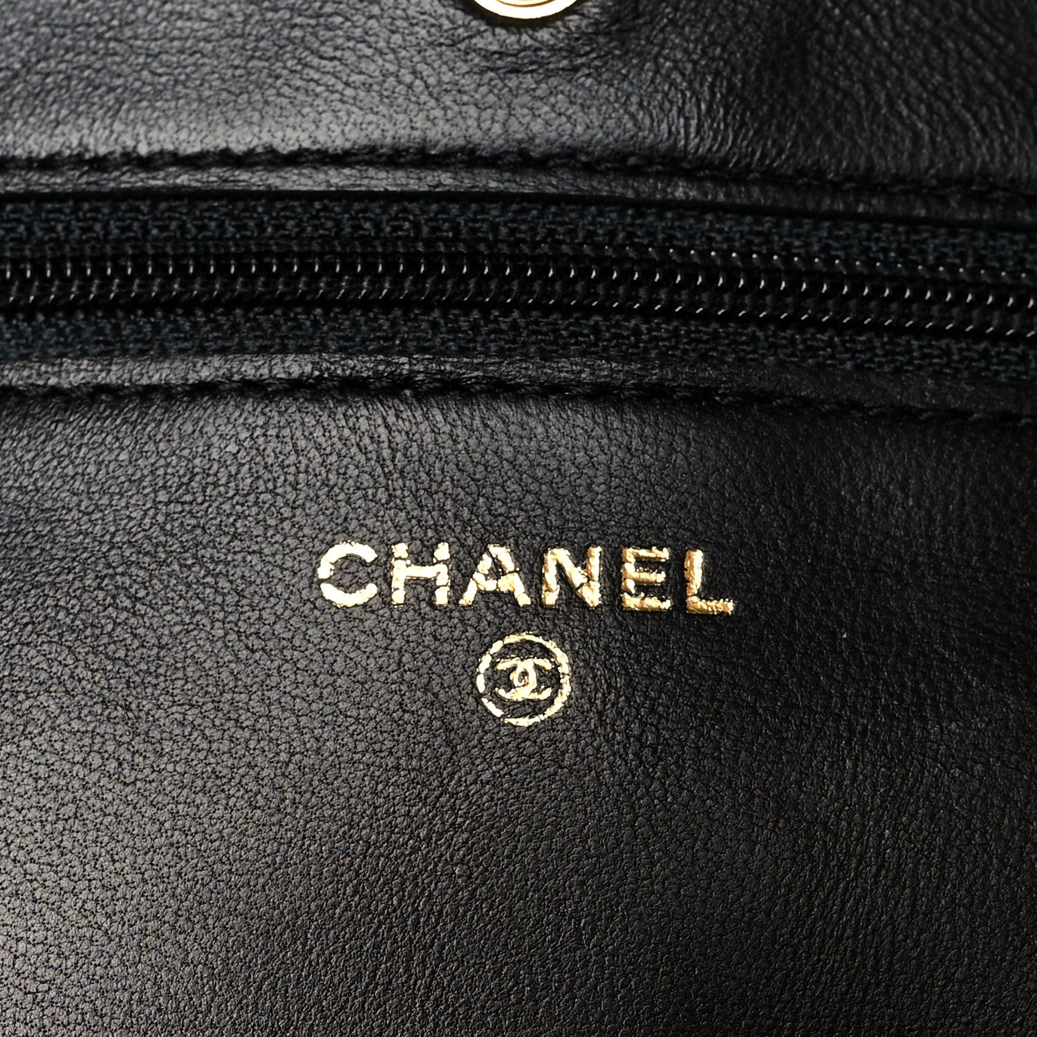Chanel Lambskin Quilted Reissue Wallet On Chain WOC Black 6 of 8