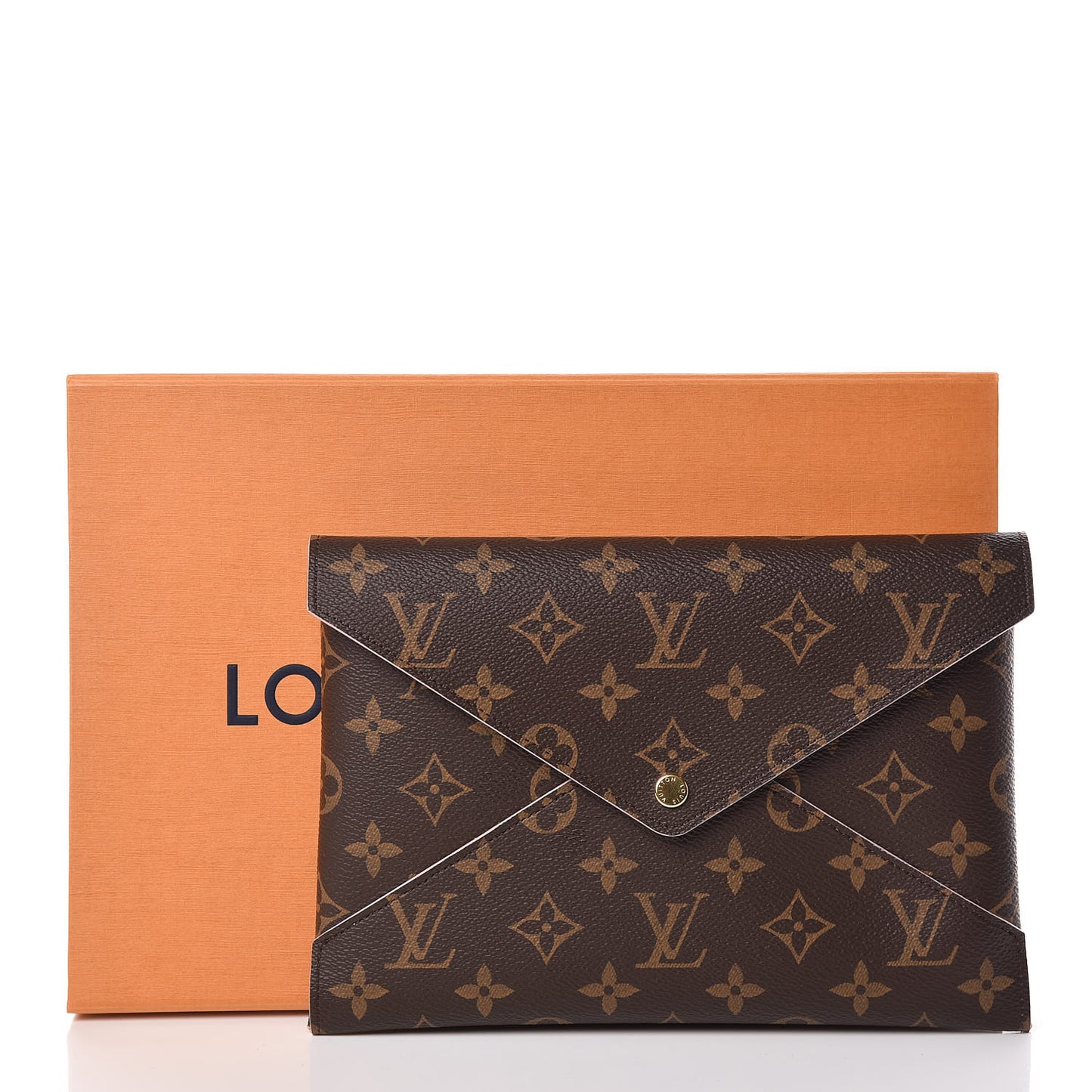 Monogram Large Kirigami Pochette Insert Rose Ballerine