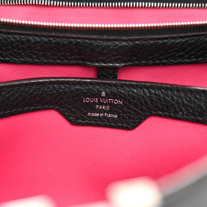 Louis Vuitton Taurillon Capucines PM Black 6 of 9