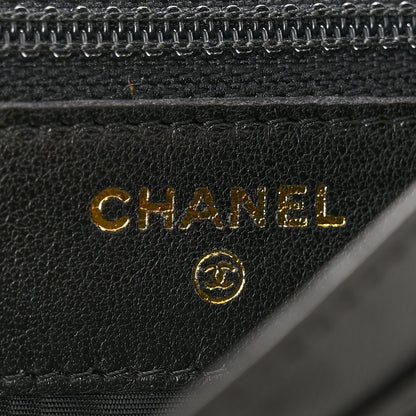 Chanel Lambskin Timeless CC Flap Wallet Black 6 of 13