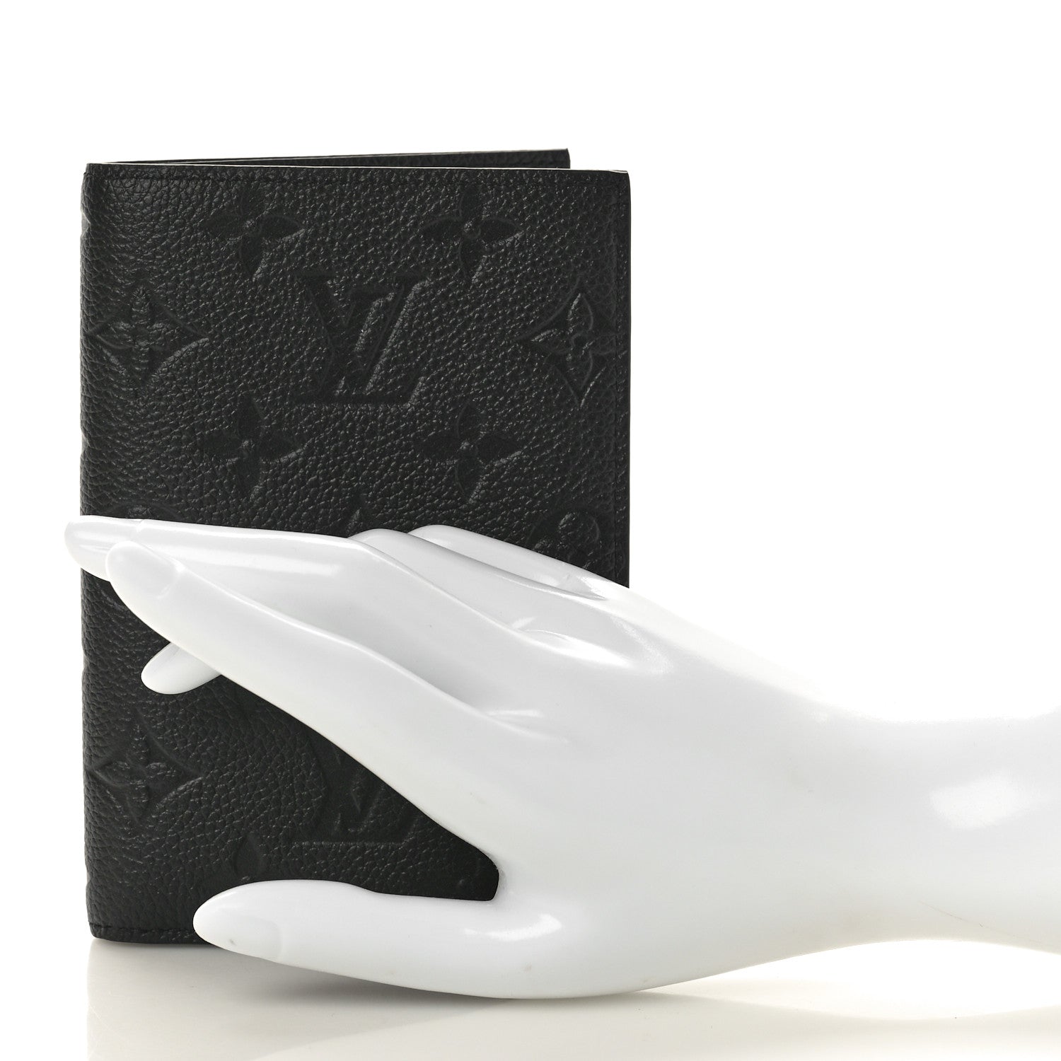 Louis Vuitton Empreinte Monogram Passport Cover Black 2 of 8