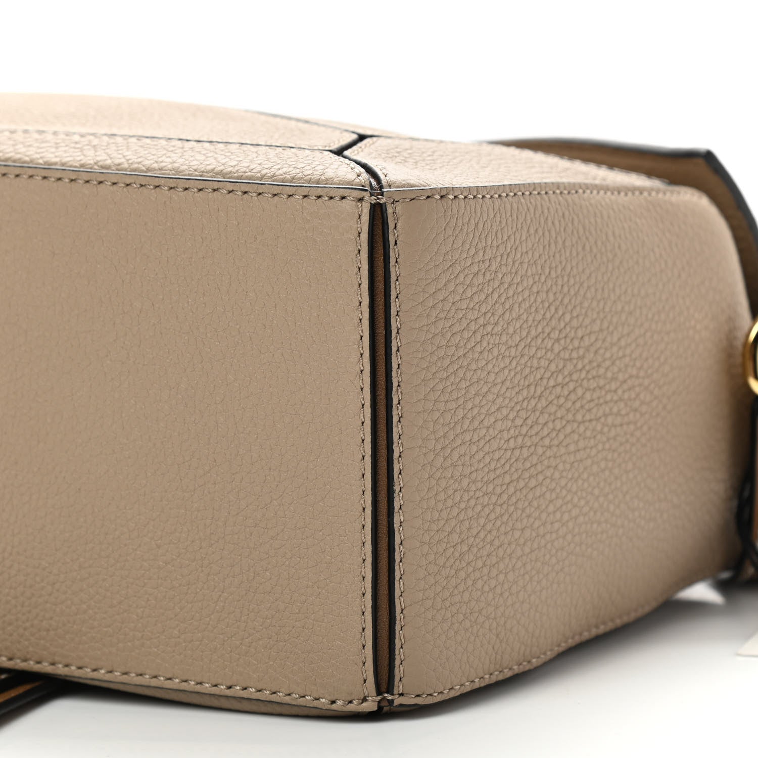 Loewe Grained Calfskin Small Puzzle Bag Sand Mink 11 of 12