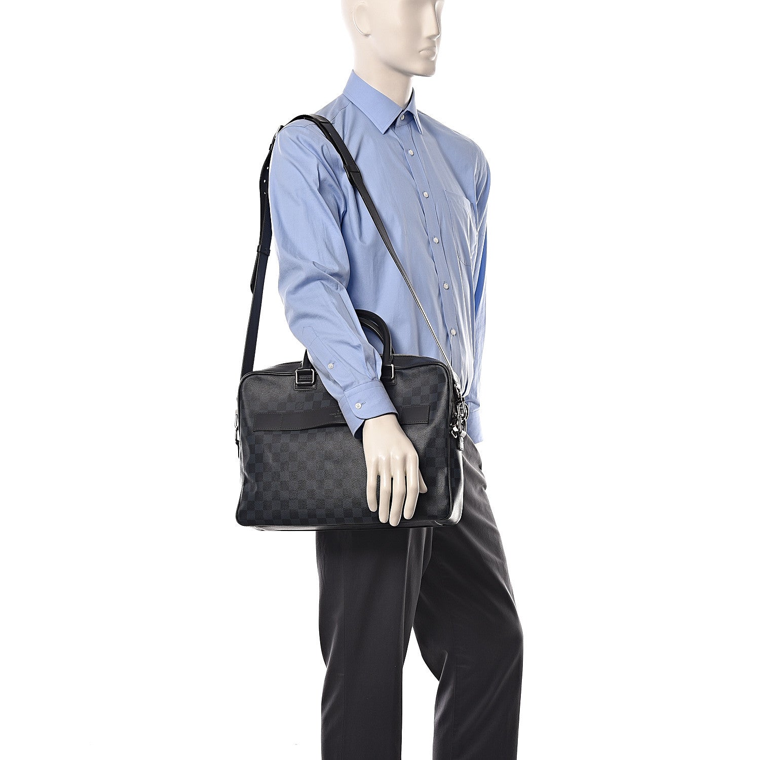 Louis Vuitton Damier Cobalt Porte Document Business 2 of 8