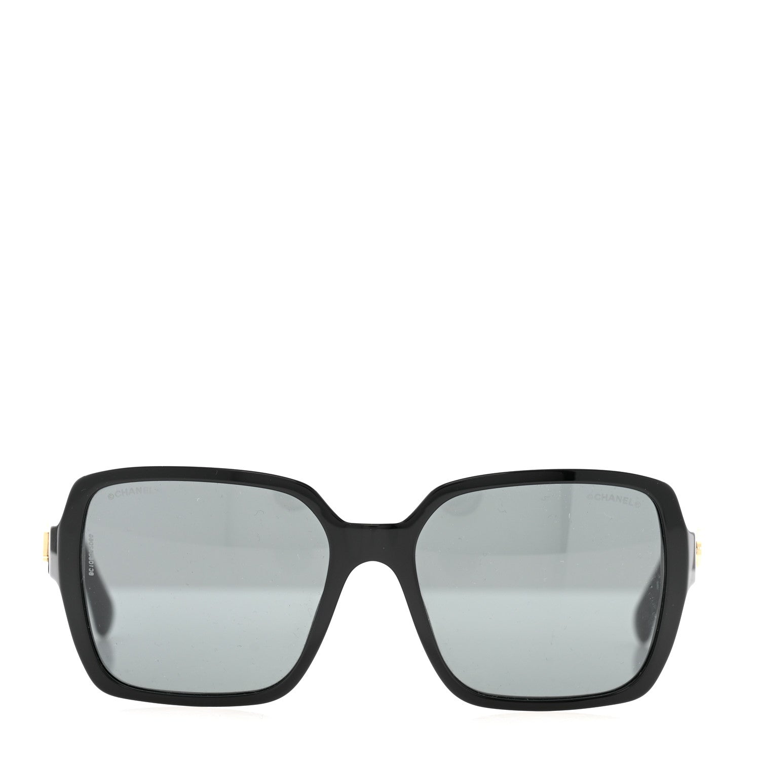 Chanel Acetate Square Sunglasses 5408 Black 2 of 8
