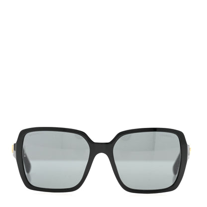 Chanel Acetate Square Sunglasses 5408 Black 2 of 8