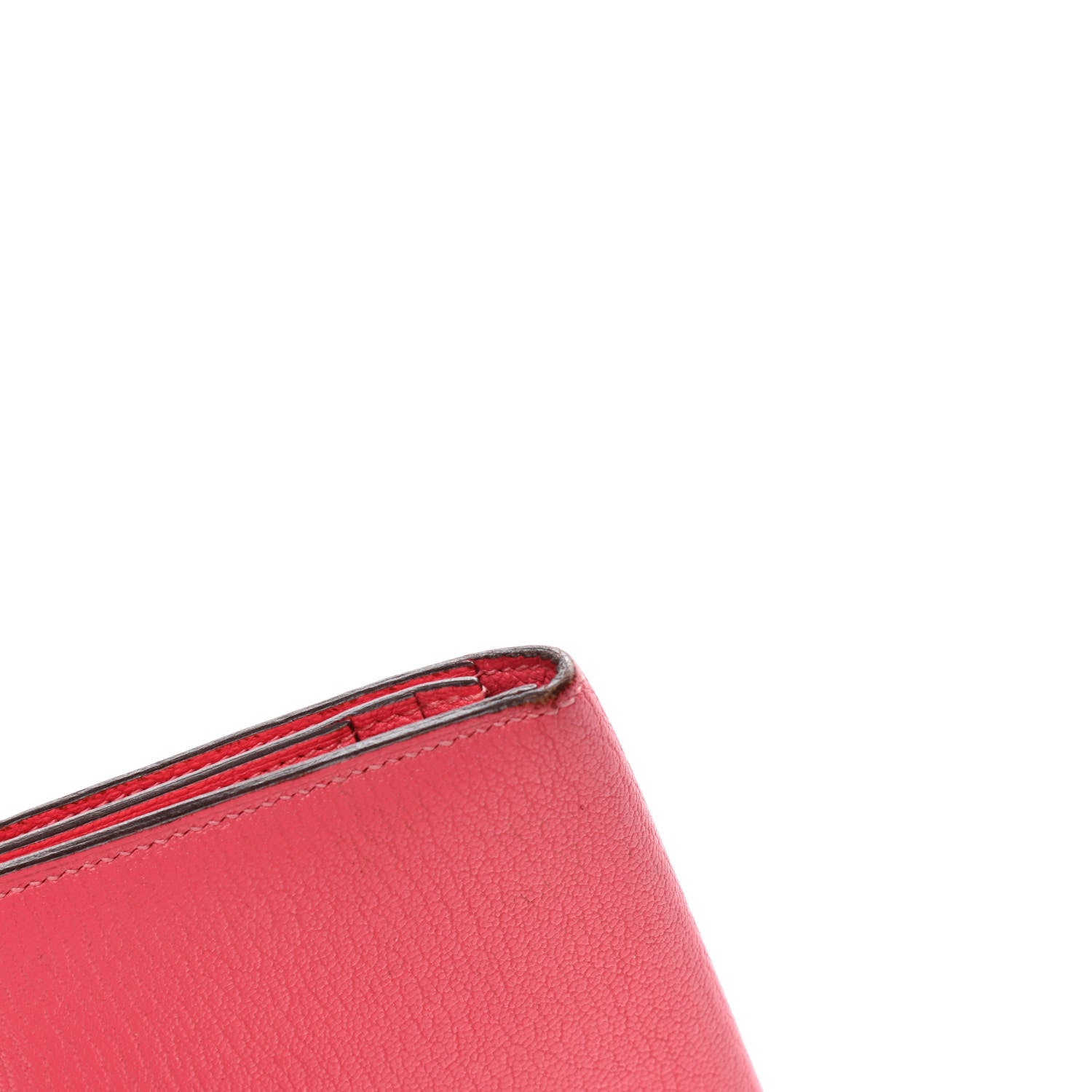 Hermes Chevre Mysore Bearn Gusset Wallet Rose Azalee 16 of 16