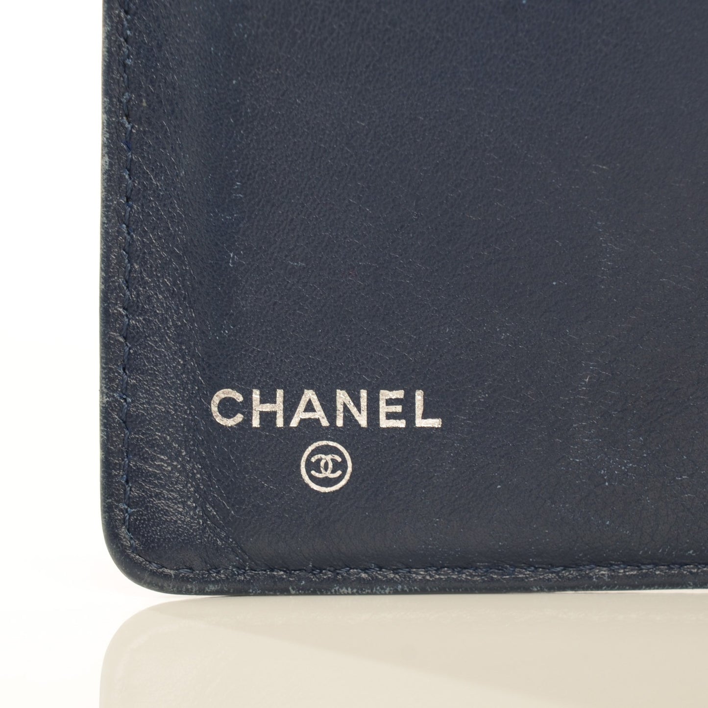 Caviar Timeless CC Yen Wallet Navy