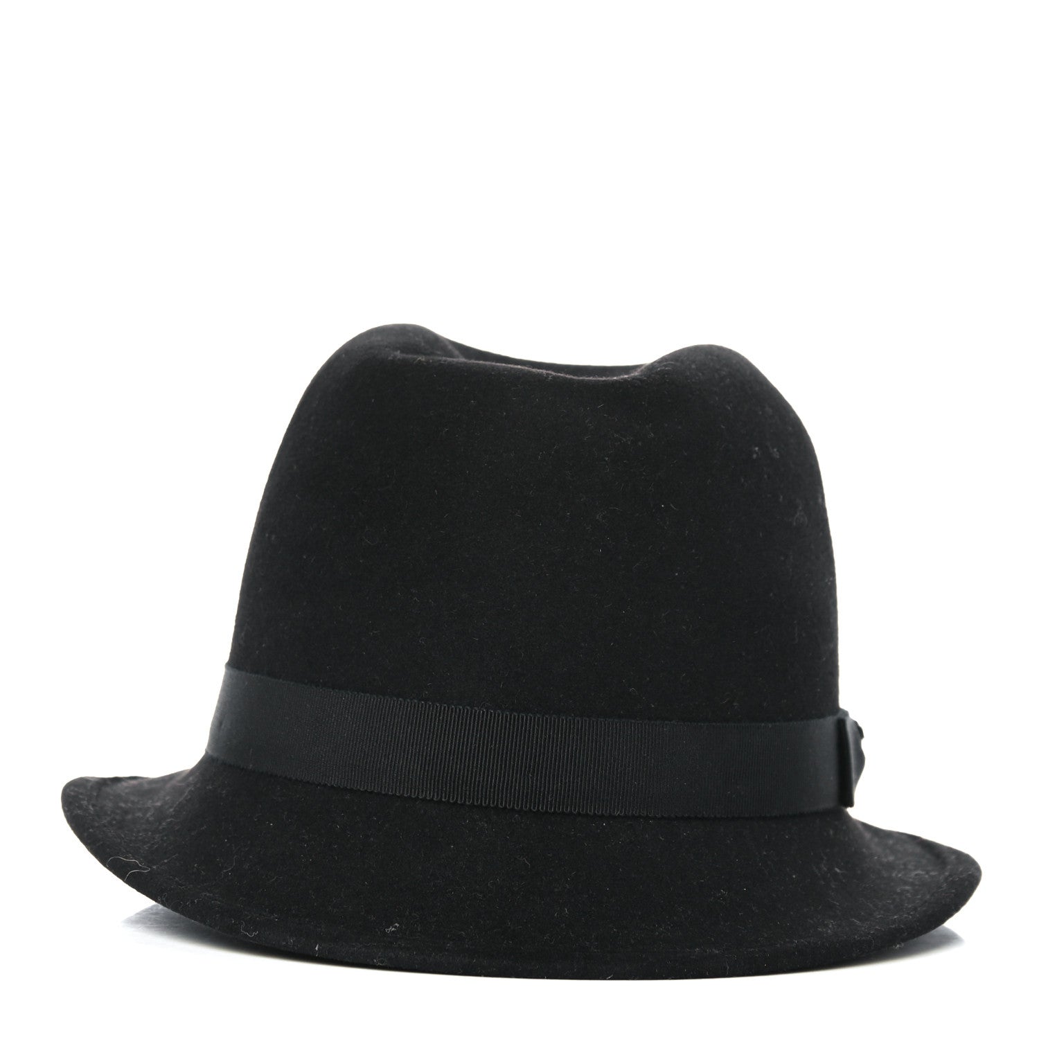 Chanel Felt Fedora Hat M Black 2 of 5