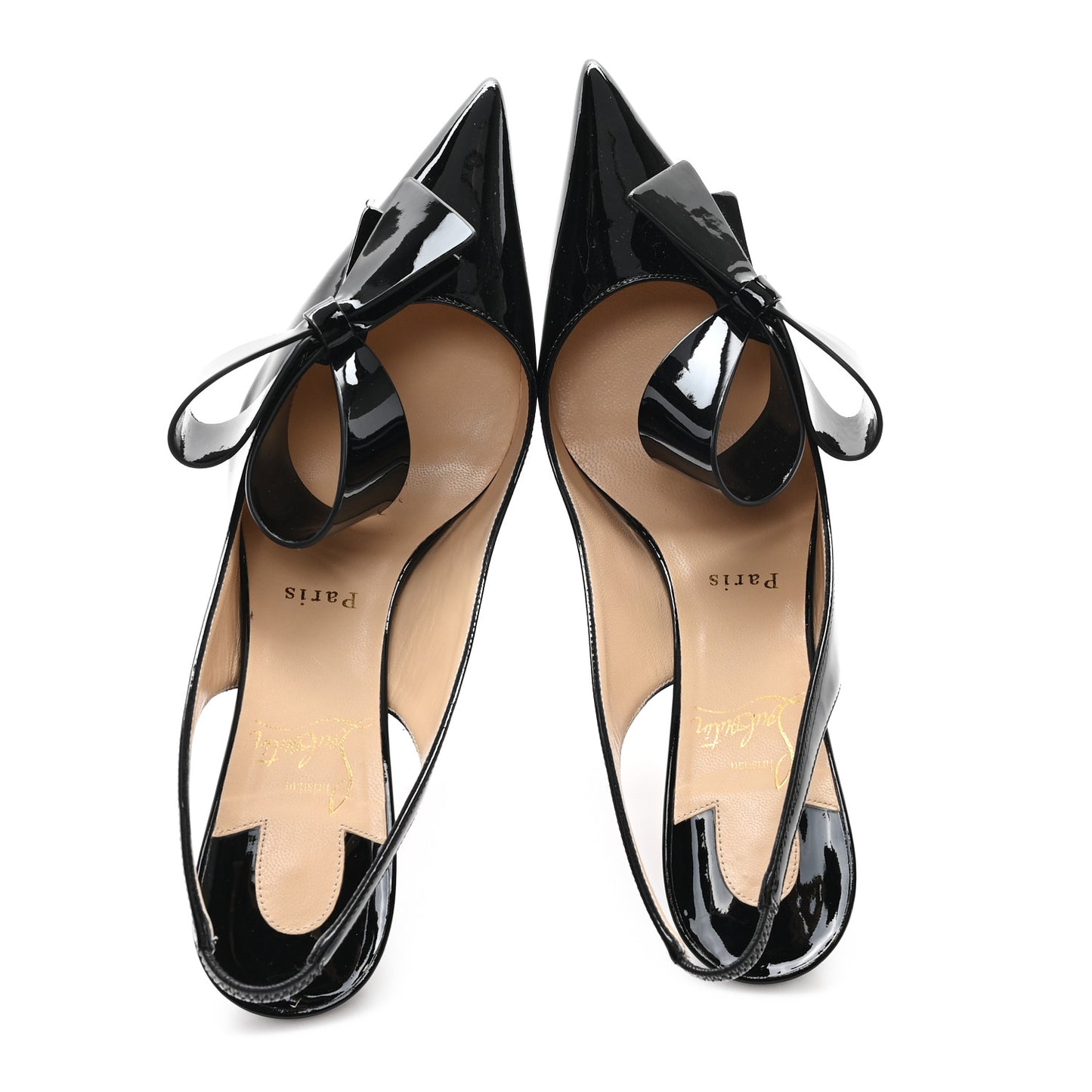 Patent Clare Nodo 80 Pumps 38 Black