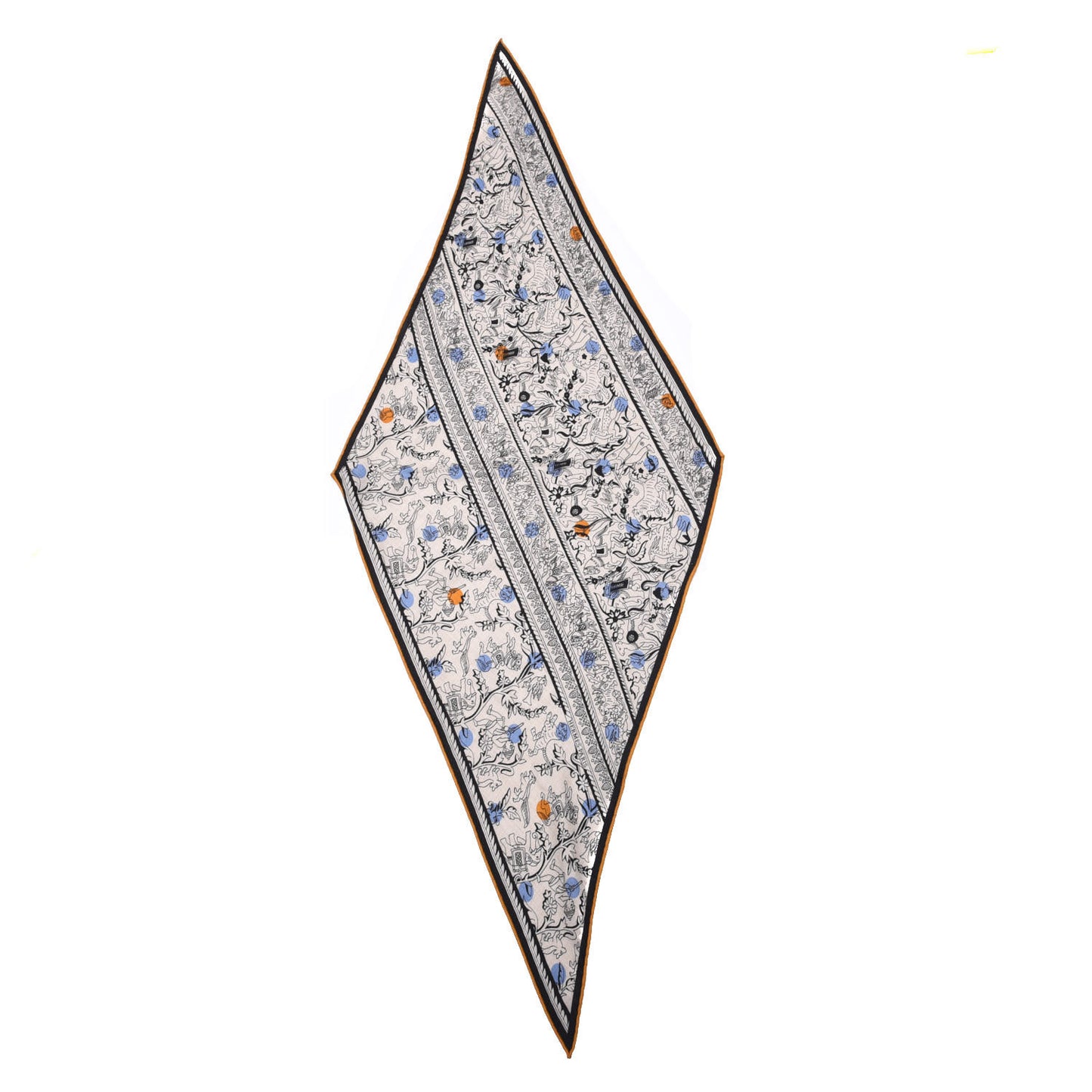 Cashmere Silk Losange Scarf MM
