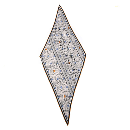 Hermes Cashmere Silk Losange Scarf MM 2 of 4