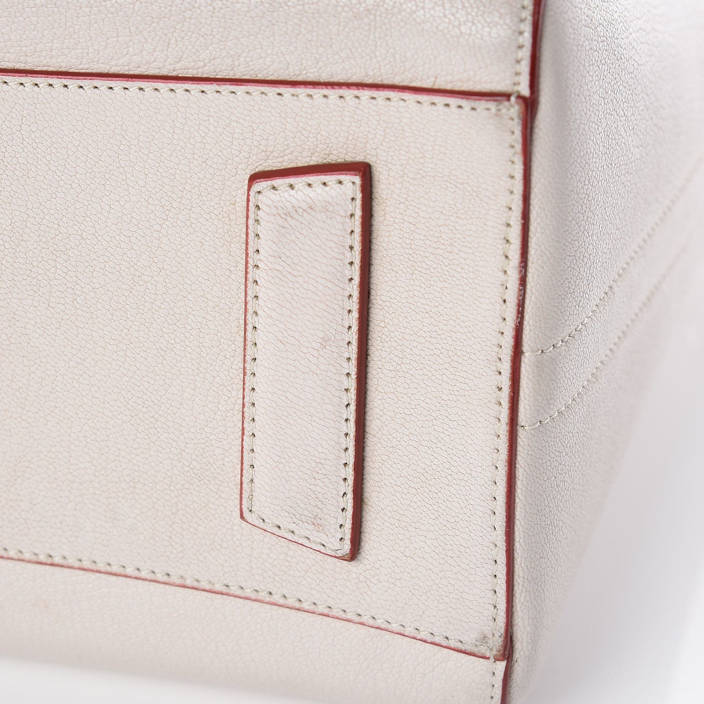 Sugar Goatskin Small Antigona White