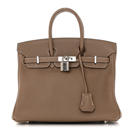 Hermes Swift Birkin 25 Etoupe 1 of 17