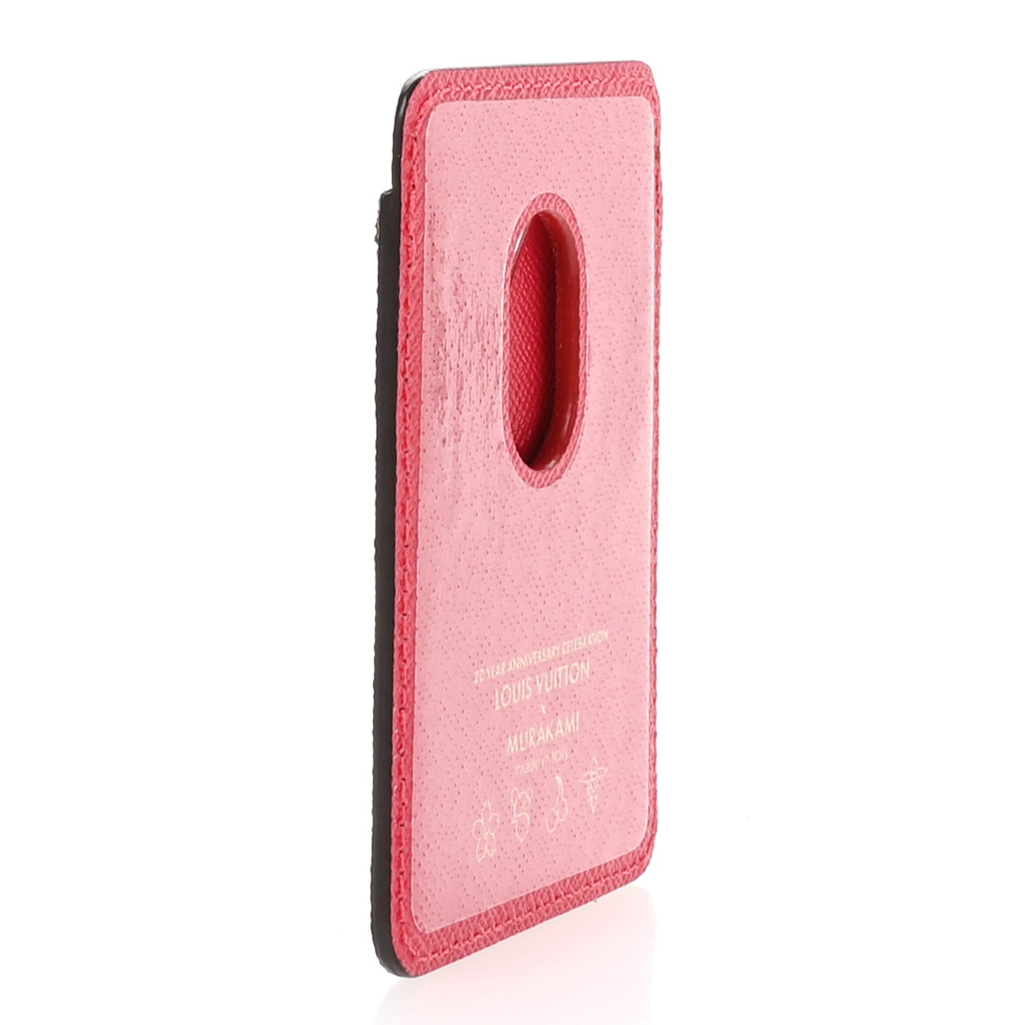 LV X TM Monogram Cerises Porte-Cartes Magnet