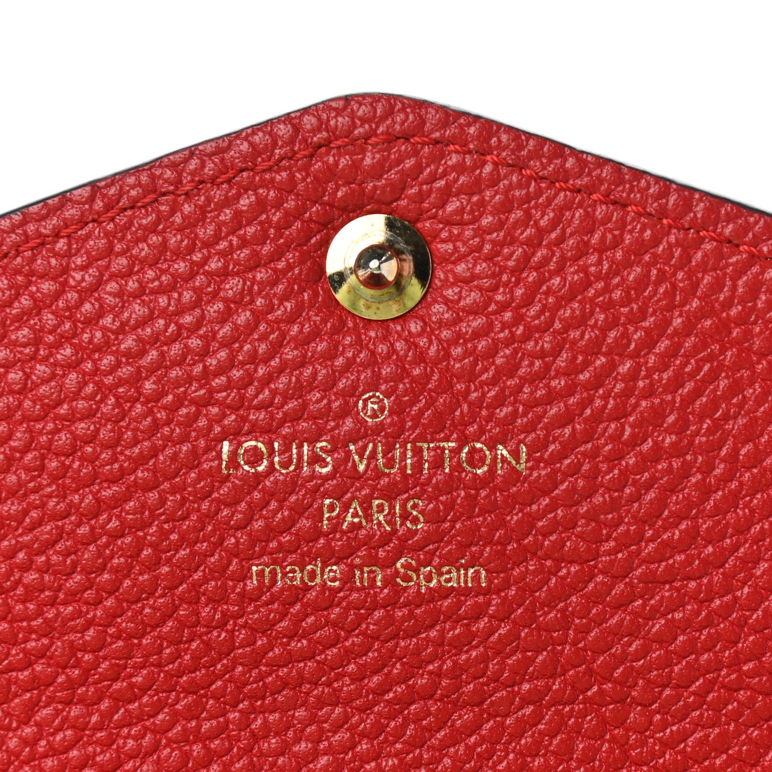 Louis Vuitton Empreinte Sarah Wallet NM Cherry 6 of 9