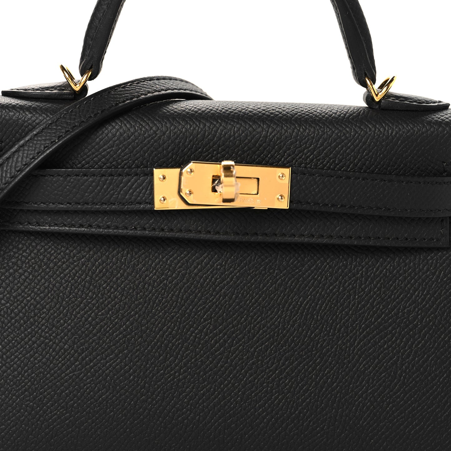 Epsom Mini Kelly Sellier 20 Black