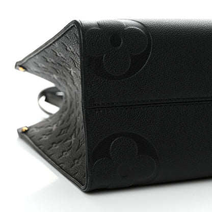 Louis Vuitton Empreinte Monogram Giant OnTheGo MM Black 8 of 10