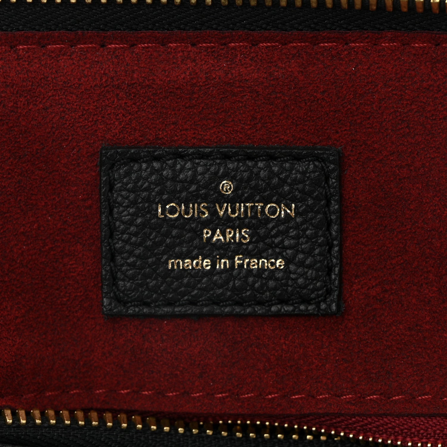 Louis Vuitton Empreinte Monogram Giant Speedy Bandouliere 25 Black Beige 6 of 9