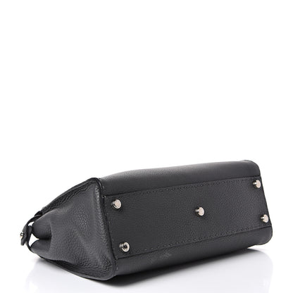 Fendi Cuoio Romano Selleria Bi-Color Medium Peekaboo Iconic Satchel Asfalto Latte 4 of 14