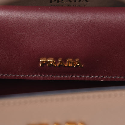 Prada Saffiano City Calfskin Medium Bibliothèque Top Handle Cammeo 11 of 13