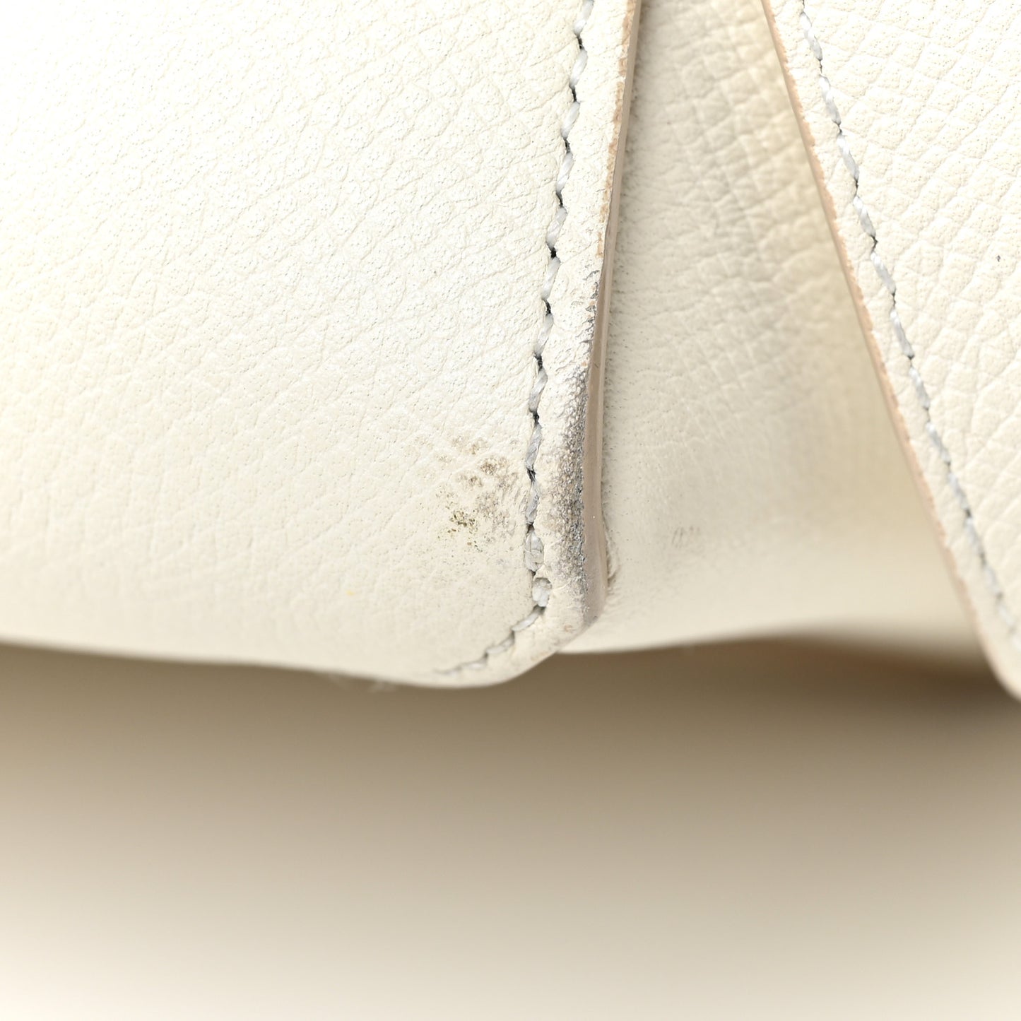 Grained Calfskin Micro Belt Bag Linen