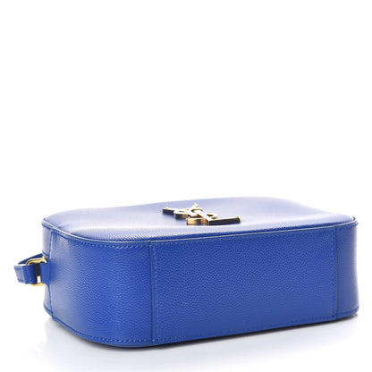 Saint Laurent Grain De Poudre Small Classic Monogram Camera Bag Blue Majorelle 4 of 9