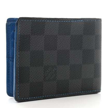 Louis Vuitton Damier Graphite Slender Wallet Blue 3 of 7