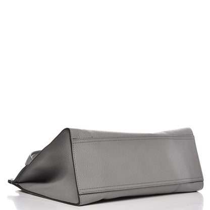 Gucci Cellarius Calfskin Small GG Marmont Top Handle Bag Deep Grey 4 of 8