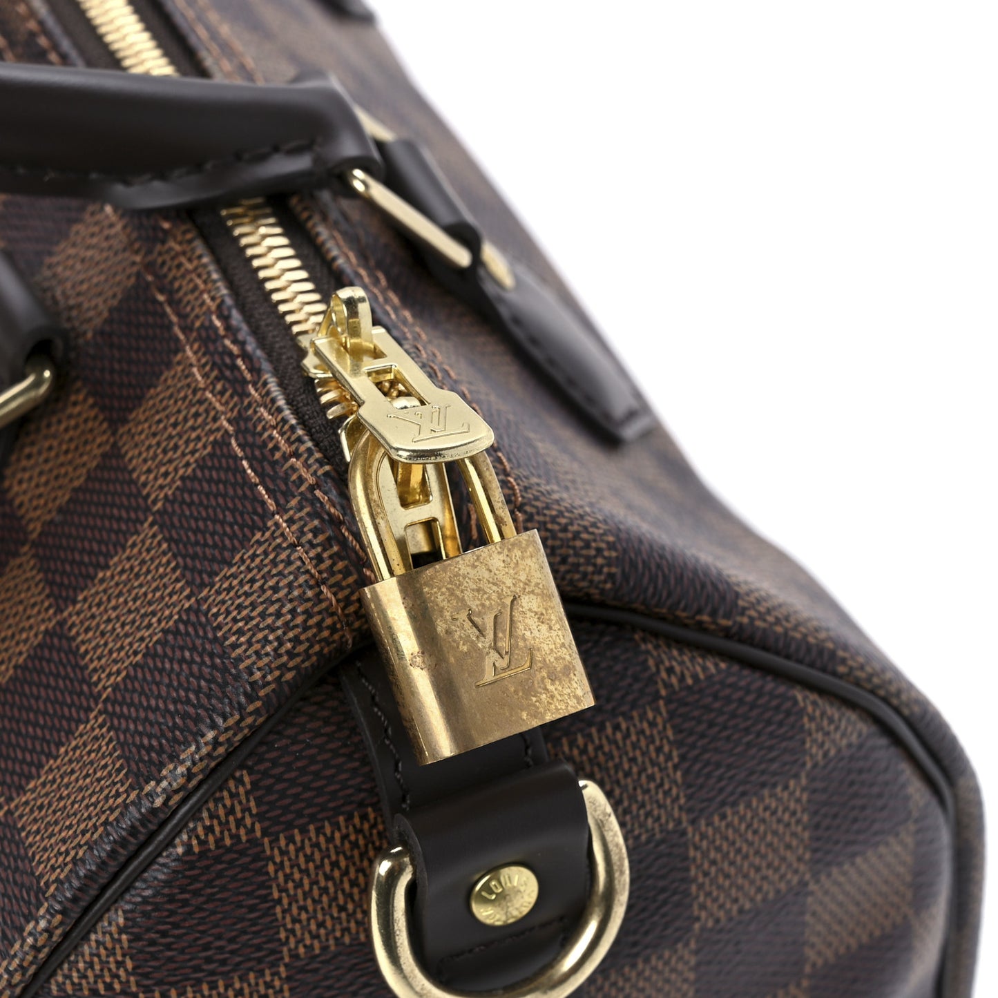 Damier Ebene Speedy Bandouliere 25