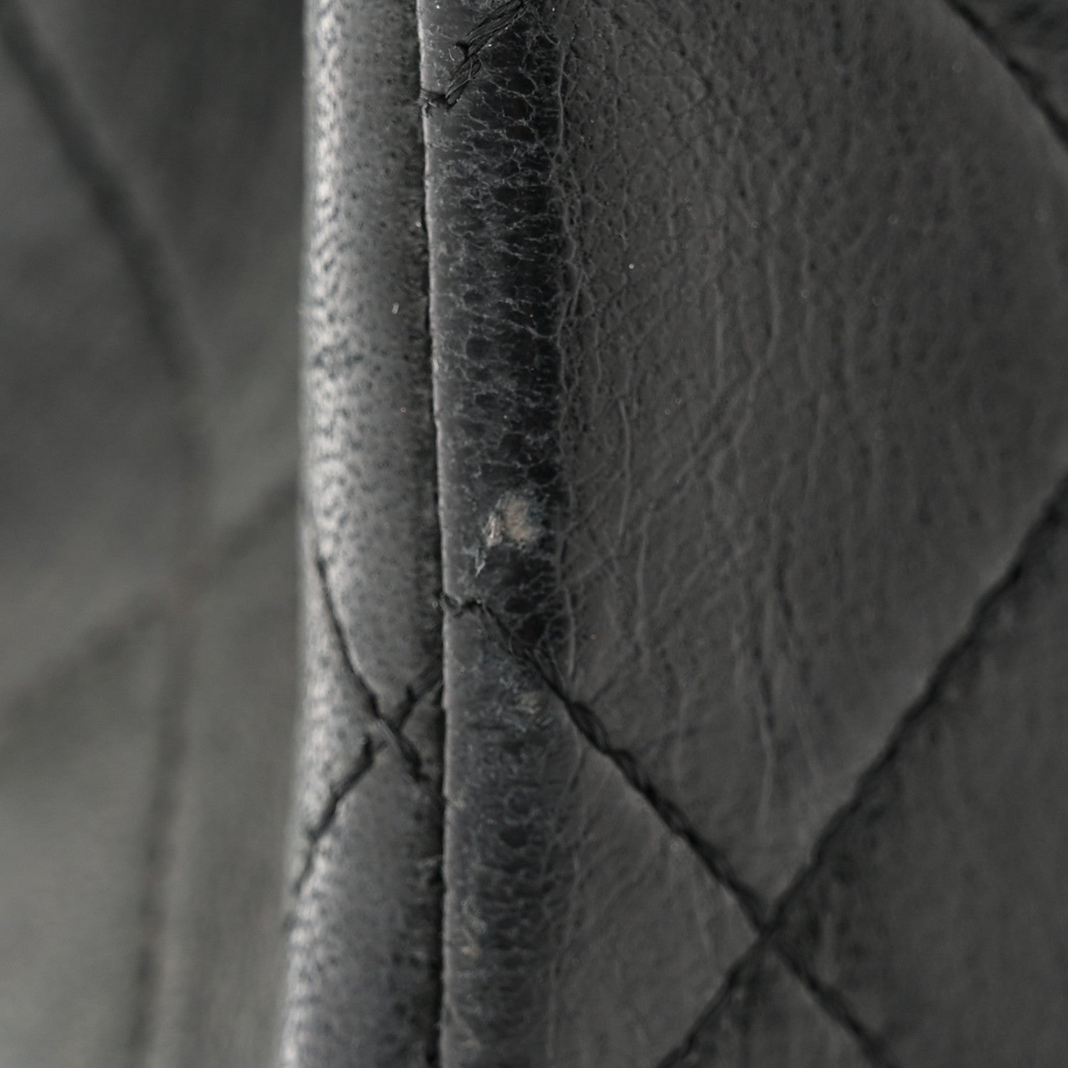 Chanel Lambskin Quilted Medium Double Flap Black 15 of 16