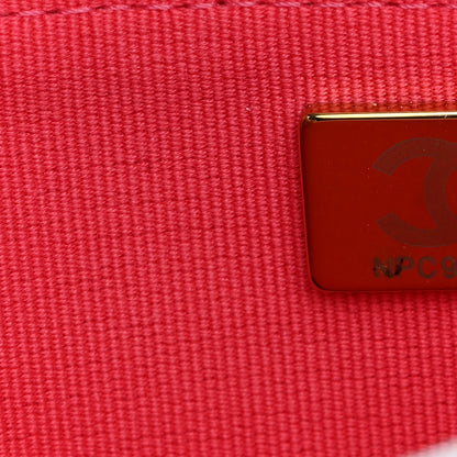 Chanel Caviar Quilted Perforated Metal CC Wallet On Chain WOC White 8 of 12