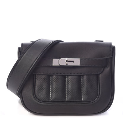 Hermes Veau Swift Mini Sac Berline Black 1 of 10