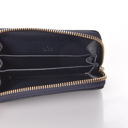 Gucci Microguccissima Zip Around Card Case Navy 5 of 8