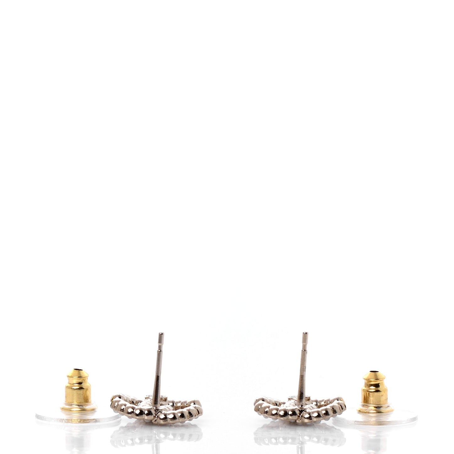 Pearl CC Earrings Gold