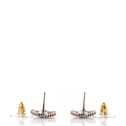 Chanel Pearl CC Earrings Gold 3 of 4