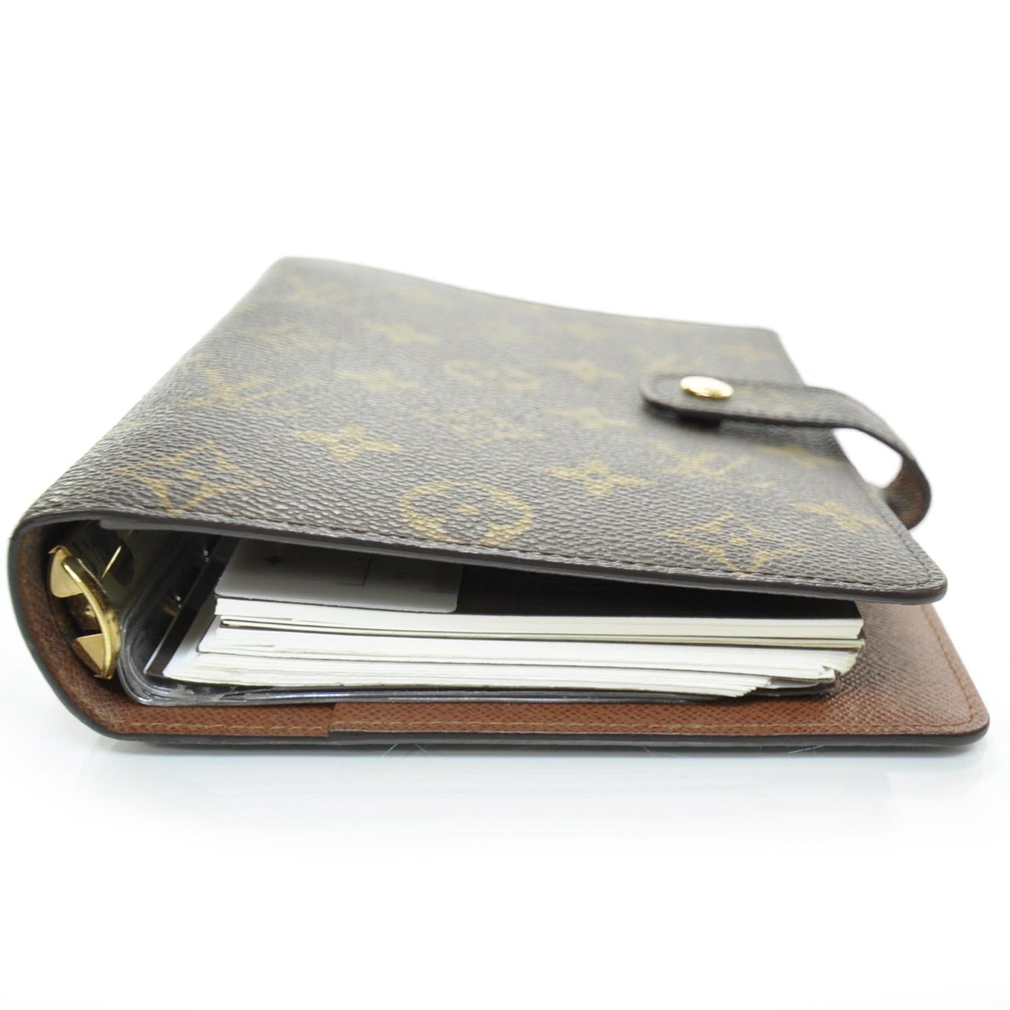 Monogram Medium Ring Agenda w Address Book