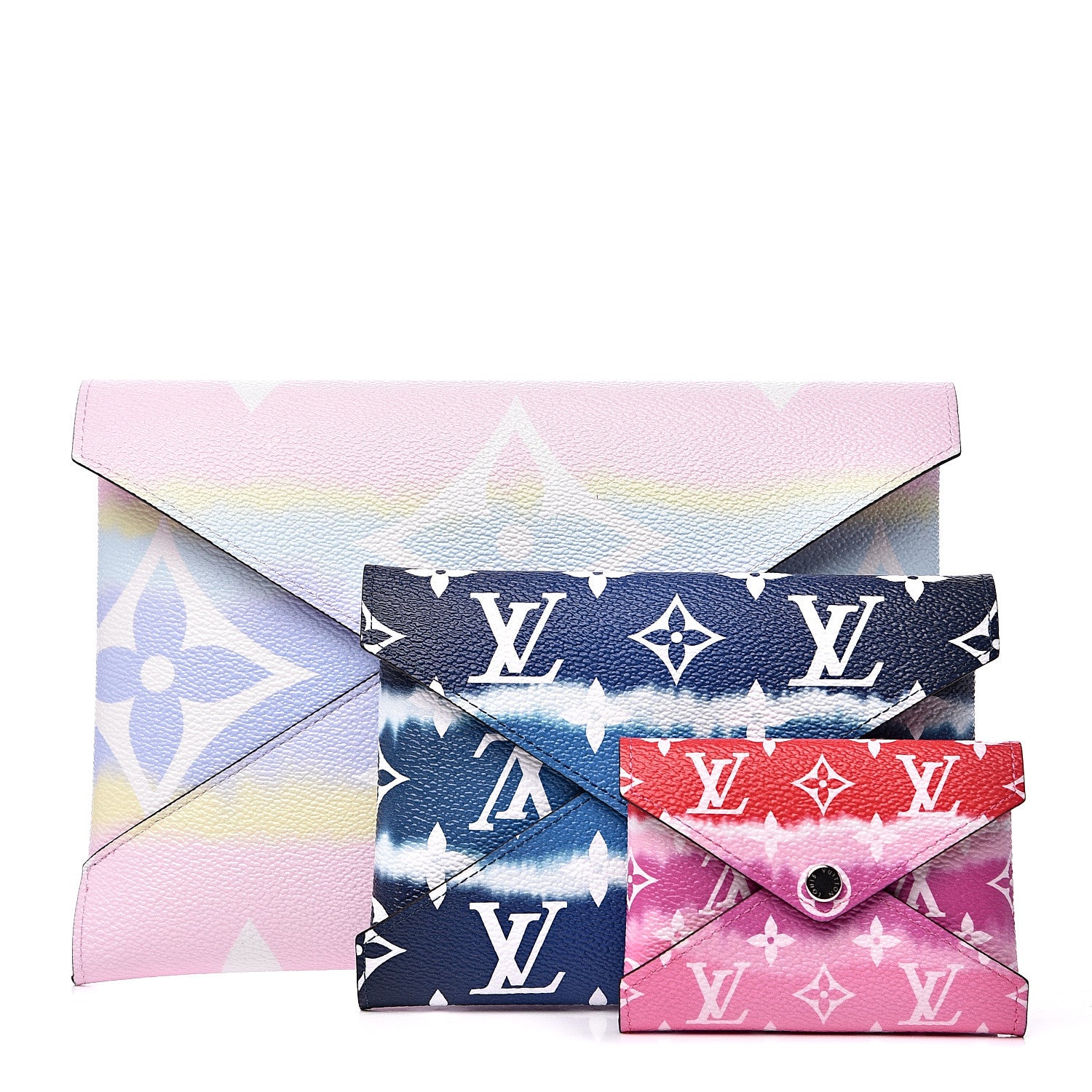 Louis Vuitton Monogram Escale Kirigami Pochette Set 1 of 9