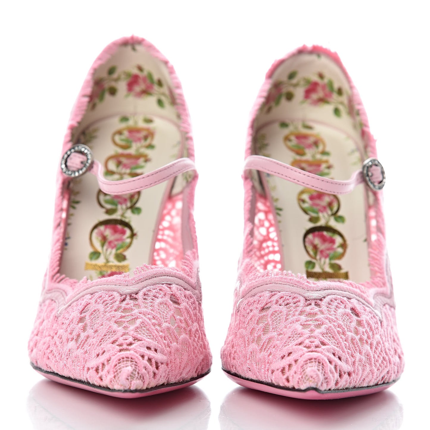 Lace Pizzo Venice Pumps 37 Sugar Pink