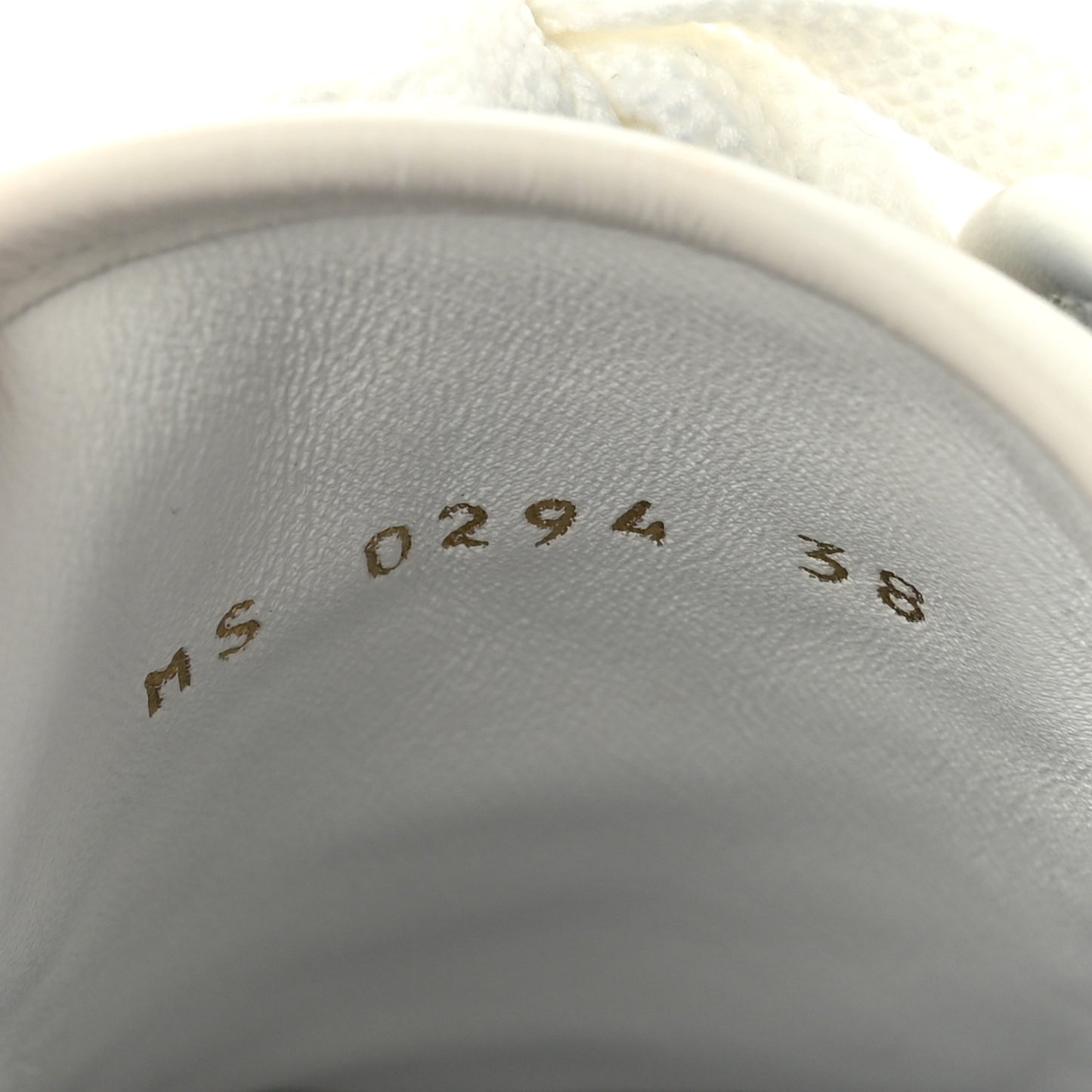 Denim Monogram Lagoon Sneakers 38 Blue