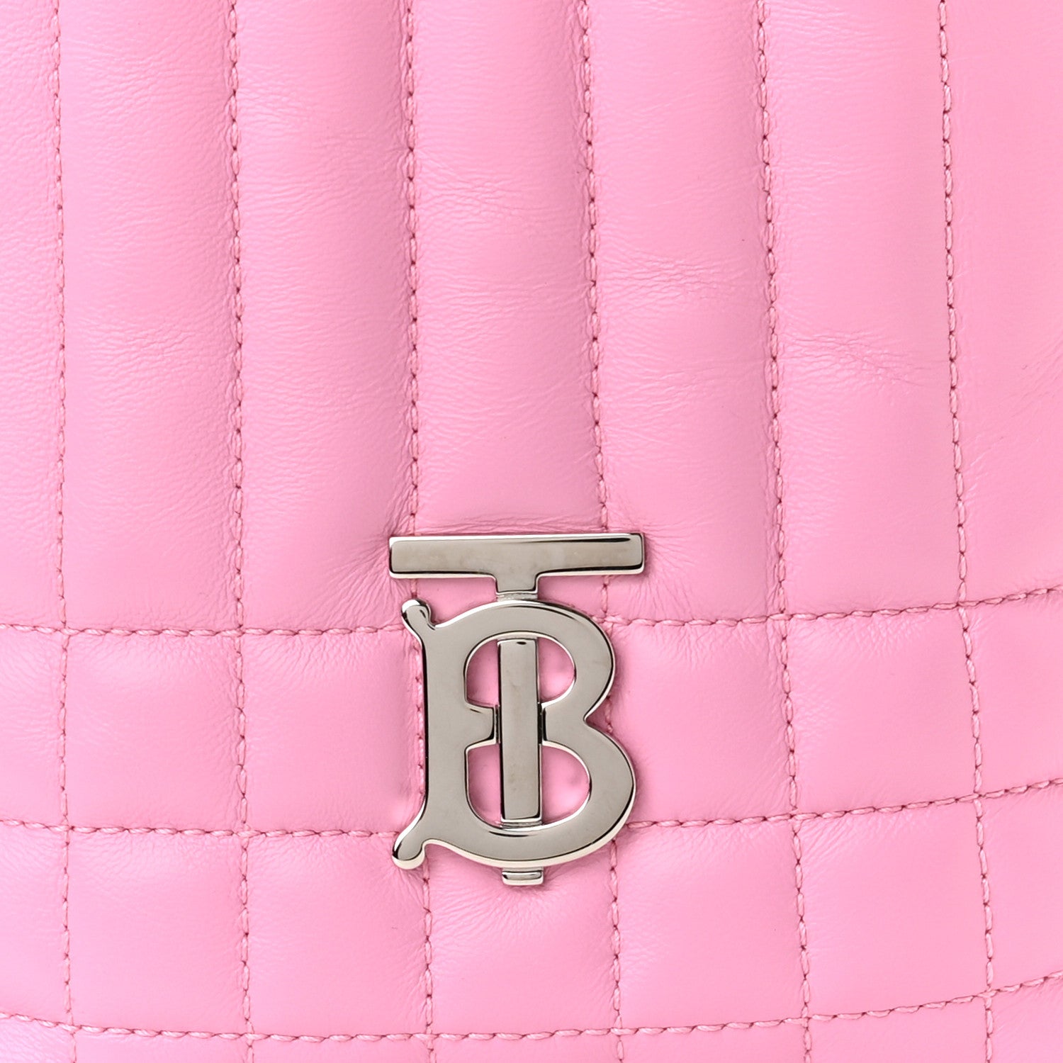 Burberry Lambskin Quilted Mini Lola Backpack Primrose Pink 7 of 10