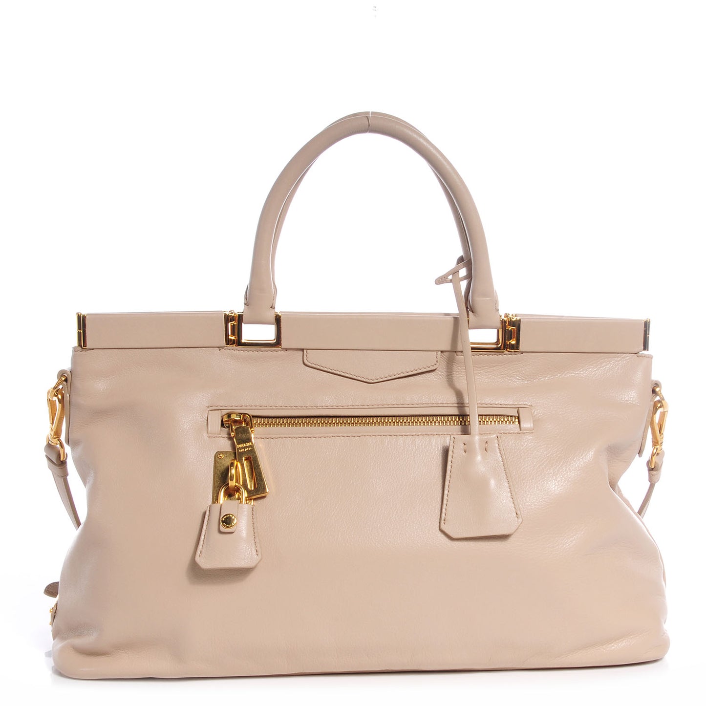 Soft Calf Shoulder Bag Quarzo